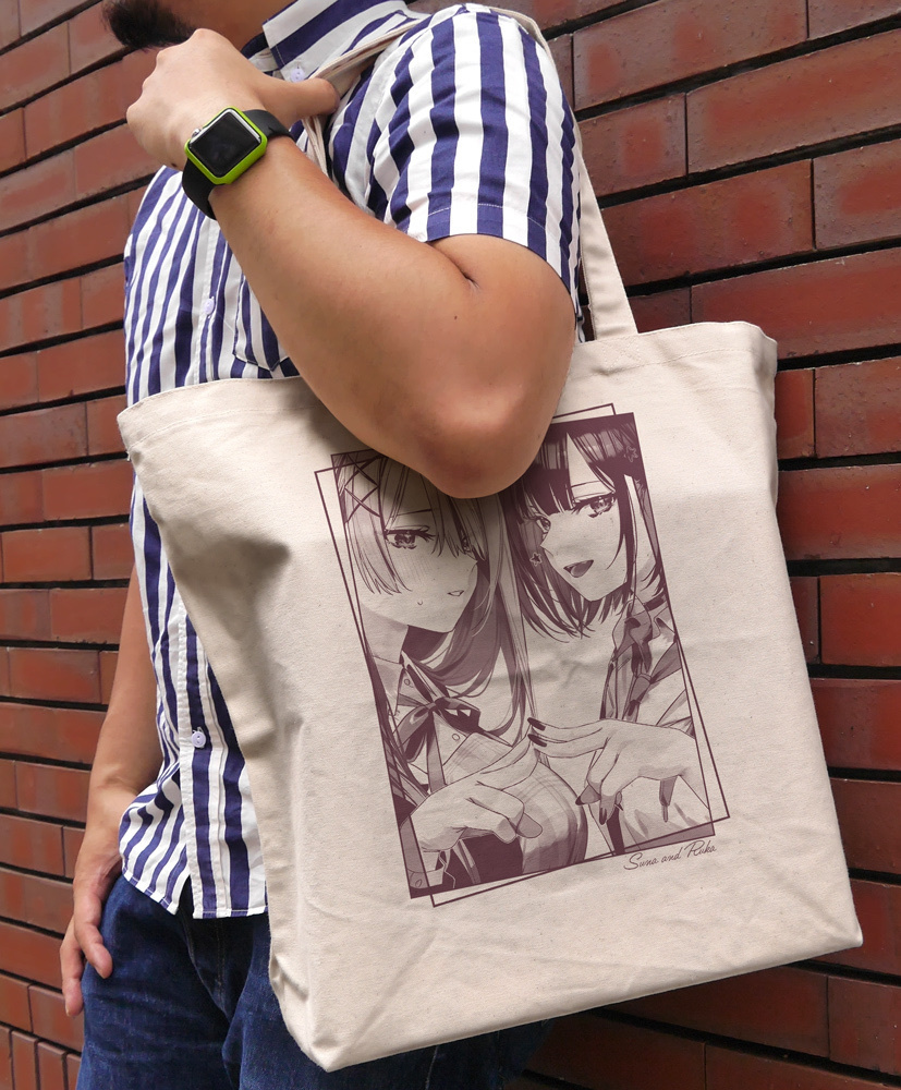 Cospa 0217 久留真珠海＆浜薔薇輝子 ラージトート [好都合セミフレンド]