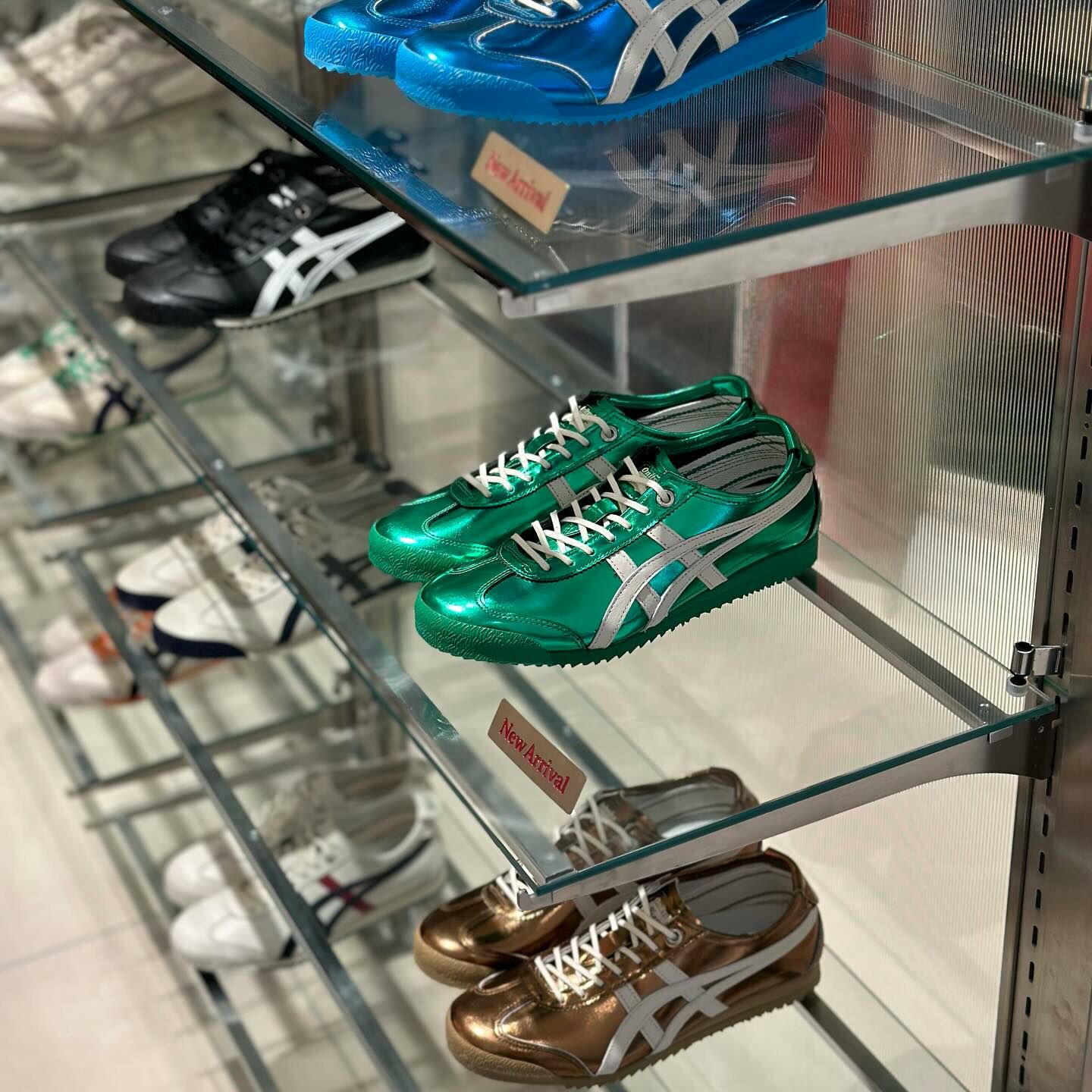 Onitsuka Tiger Mexico 66 SD 金屬感綠 翡翠綠 鬼冢虎 復古鞋 1183C468-301