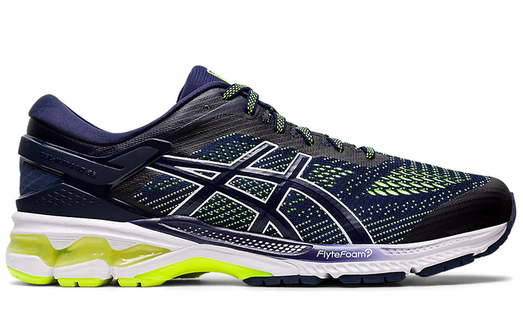 【代購】Asics Gel-Kayano 26 'Peacoat Safety Yellow'