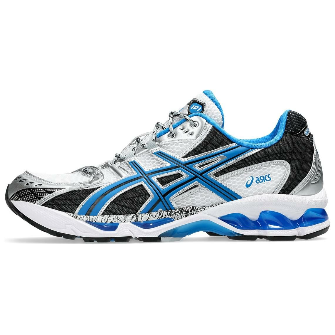 【代購】Asics GEL-Nimbus 10.1 Low-Top Running Shoes Unisex White Blue