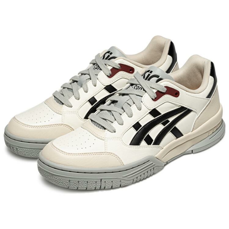 【代購】Asics Gel-Spotlyte Anti-Slip Wear-Resistant Low-Top Vintage Basketball Shoes Unisex Beige White Black