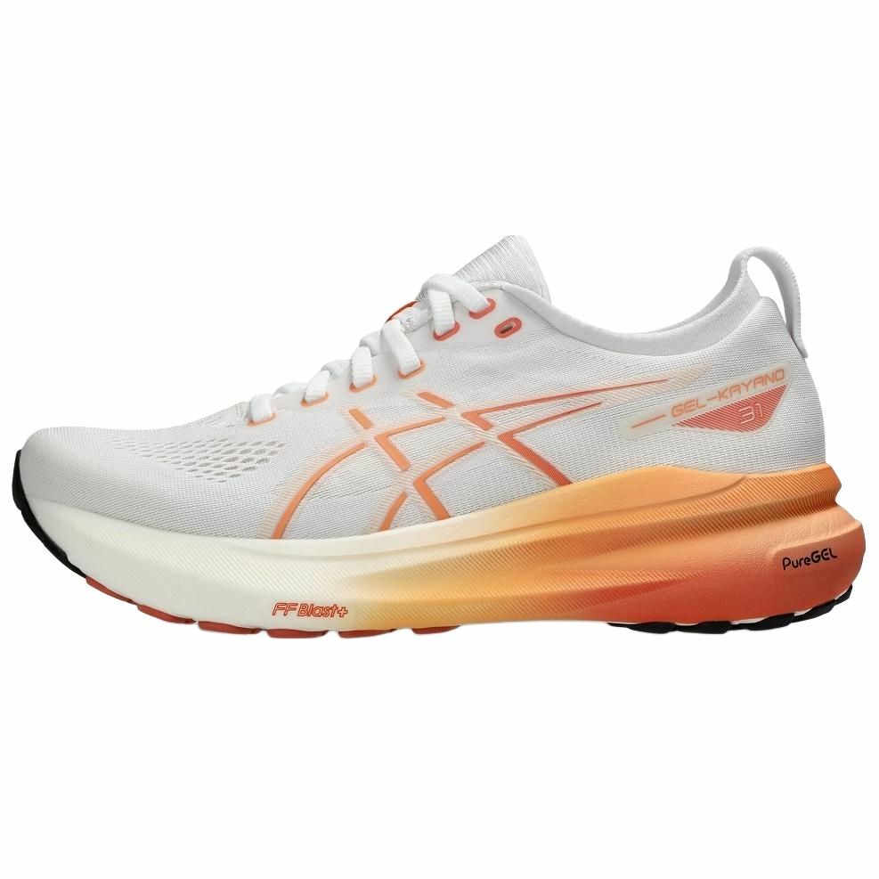 【代購】Asics Gel-Kayano 31 Wide Sneakers 'White Orange' Women's