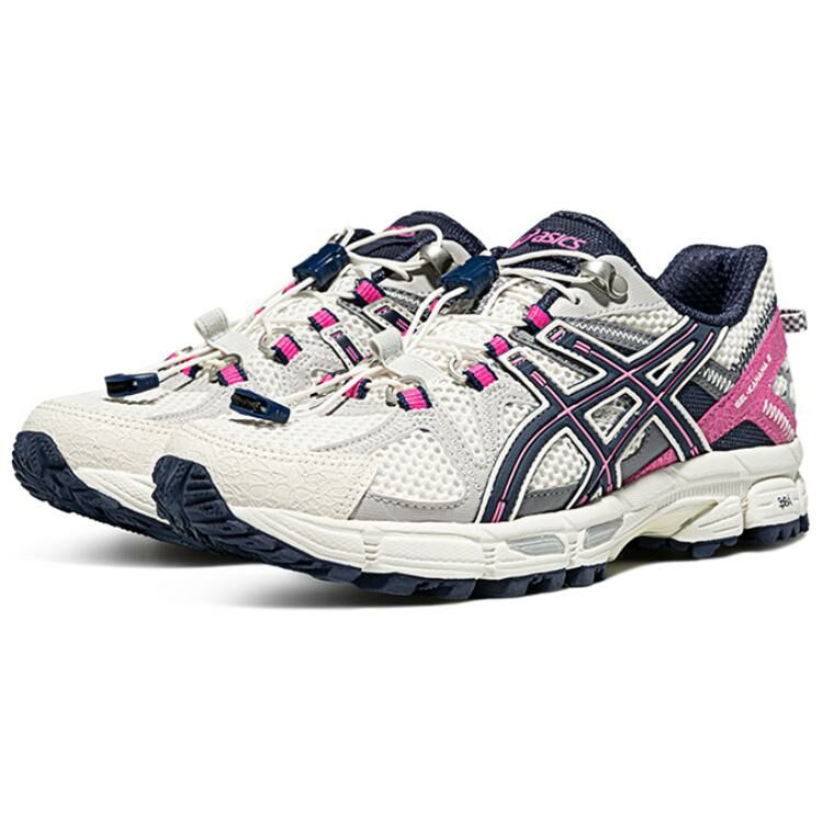 【代購】Asics Gel-Kahana 8 FL Low-Top Trail Running Running Shoes Women's White Pink