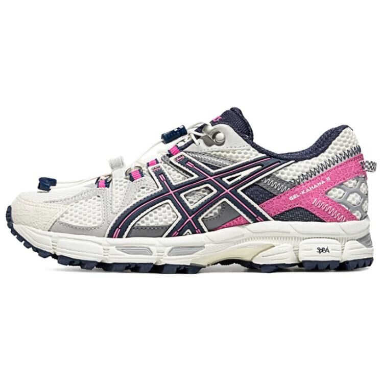 【代購】Asics Gel-Kahana 8 FL Low-Top Trail Running Running Shoes Women's White Pink