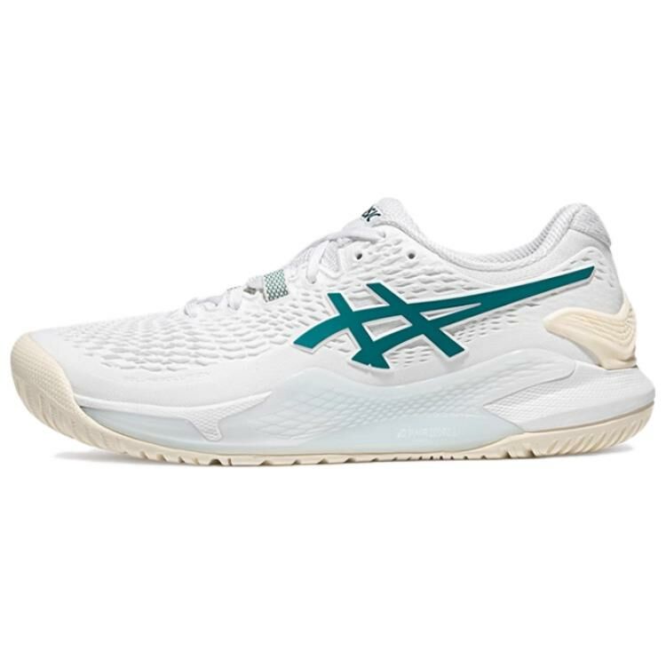 【代購】Asics Gel-Resolution 9 'White Pitch Green' Women's