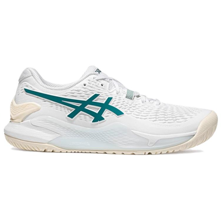【代購】Asics Gel-Resolution 9 'White Pitch Green' Women's