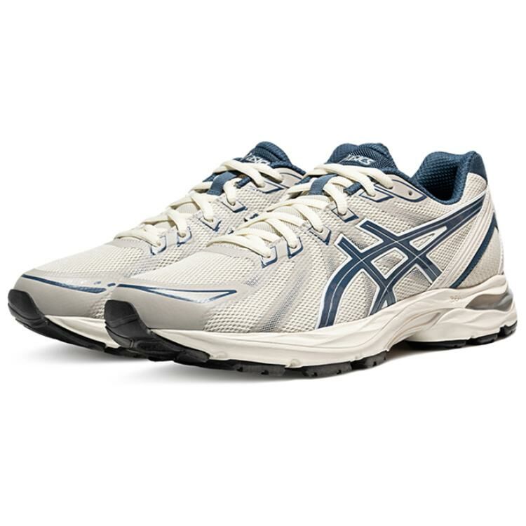 【代購】Asics Gel-Flux CN Anti-Slip Wear-Resistant Low-Top Casual Running Shoes Men's Gray Blue