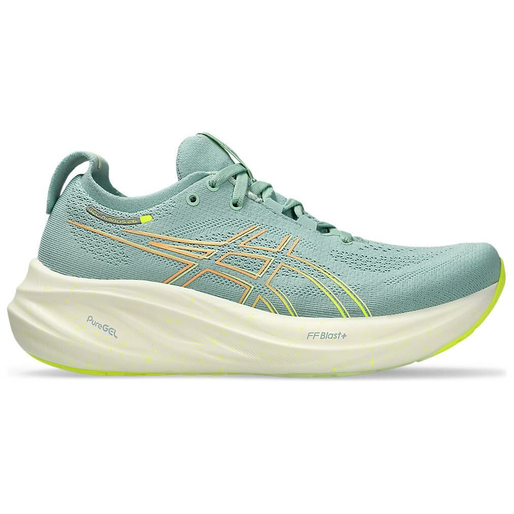 【代購】Asics Gel-Nimbus 26 Sneakers 'Light Celadon Safety Yellow' Women's