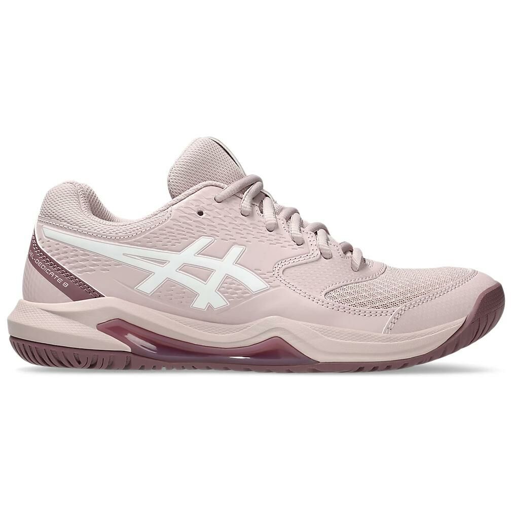 【代購】Asics Gel-Dedicate 8 Support Shock Absorption Low-Top Tennis Shoes Women's Purple White