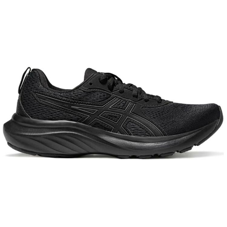 【代購】Asics GEL-CONTEND 9 Anti-Slip Wear-Resistant Low-Top Sprint Running Shoes Women's Black