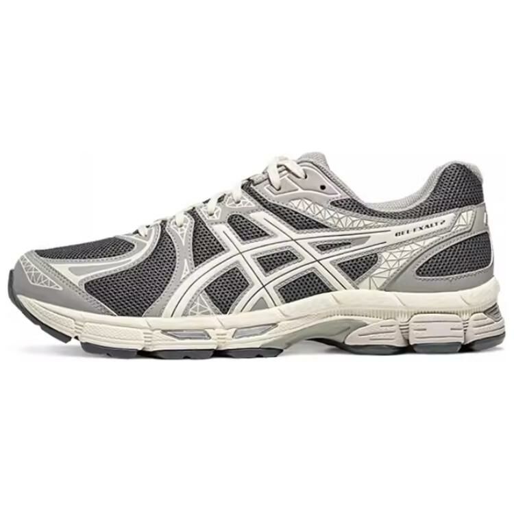 【代購】Asics Gel-Exalt 2 Cushioned Wear-Resistant Breathable Impact-Resistant Low-Top Sprint Running Shoes Men's Dark Gray