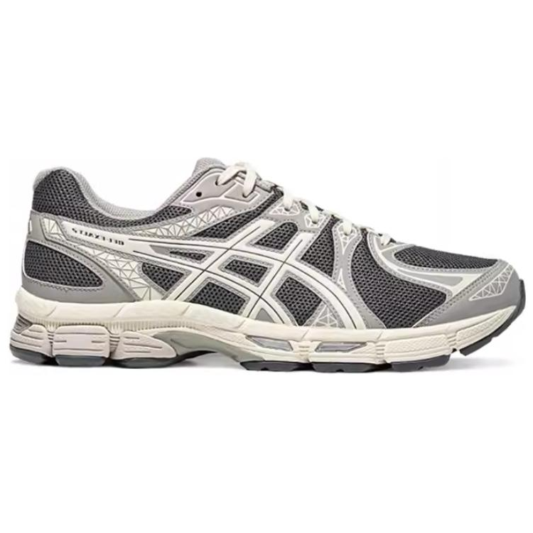 【代購】Asics Gel-Exalt 2 Cushioned Wear-Resistant Breathable Impact-Resistant Low-Top Sprint Running Shoes Men's Dark Gray