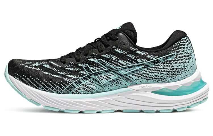 【代購】Asics Gel-Stratus 3 Knit 'Black Clear Blue' Women's