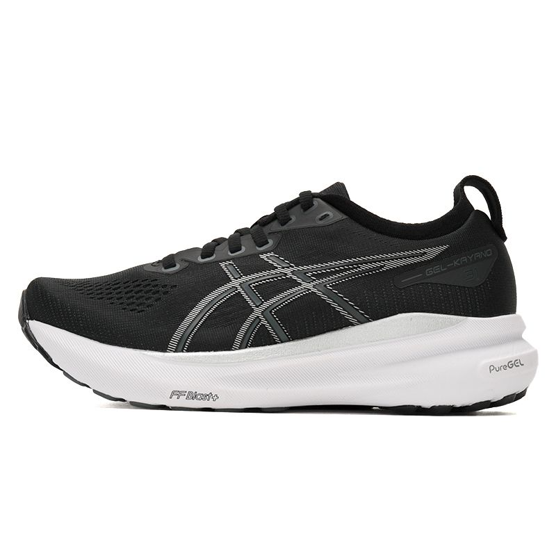 【代購】Asics Gel-Kayano 31 Wide Sneakers 'Black Pure Silver' Women's