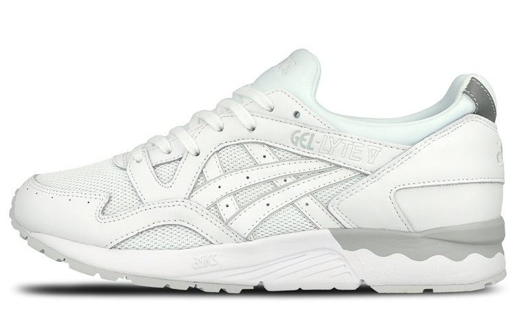 【代購】Asics Gel-Lyte 5 Anti-Slip Wear-Resistant Lightweight Breathable Low-Top Casual Running Shoes Unisex White