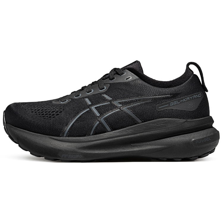 【代購】Asics Gel-Kayano 31 Slip-Resistant Low-Top Running Shoes Women's Black
