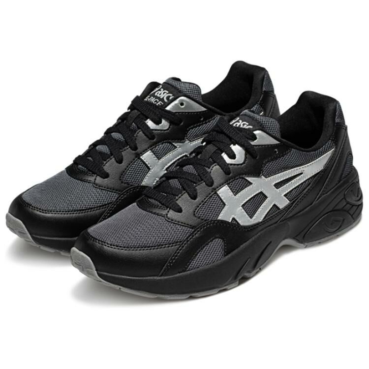 【代購】Asics Gel-Pacer Anti-Slip Wear-Resistant Low-Top Casual Shoes Unisex Gray Black