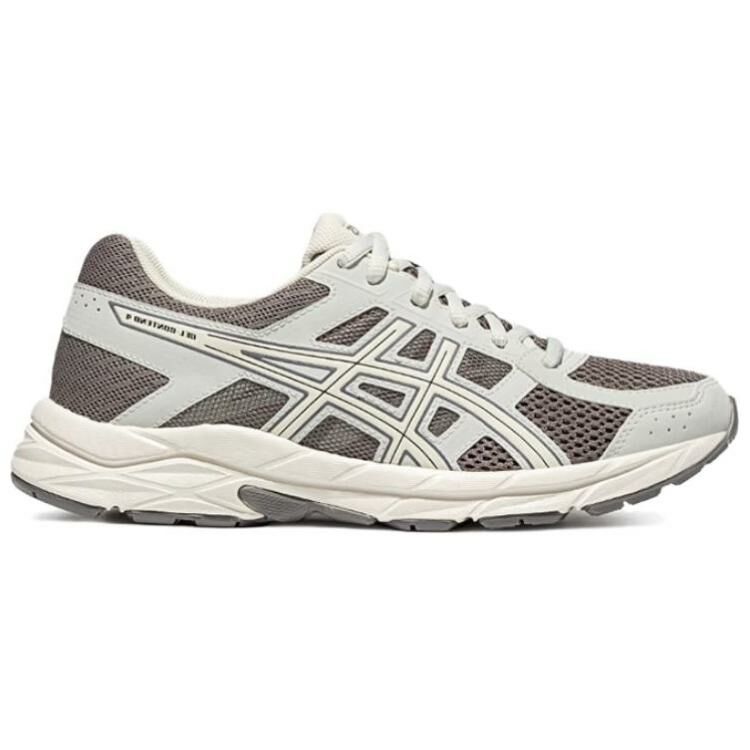 【代購】Asics Gel-Contend 4 Anti-Slip And Wear-Resistant Breathable Low-Top Running Shoes Women's Gray