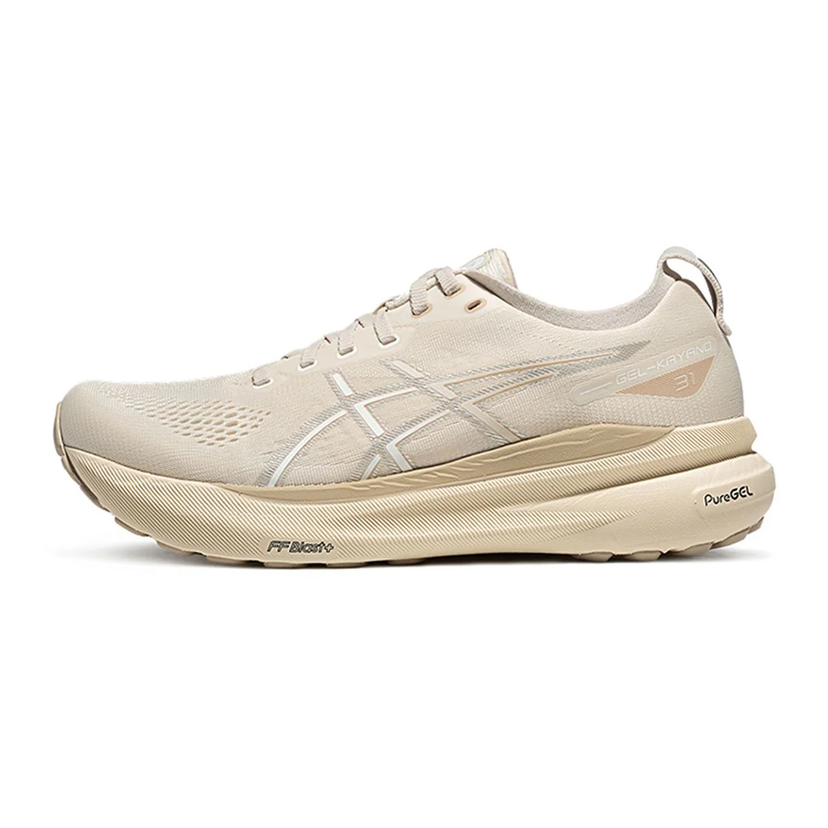 【代購】Asics Gel-Kayano 31 Low-Top Long Distance Running Running Shoes Men's Brown White