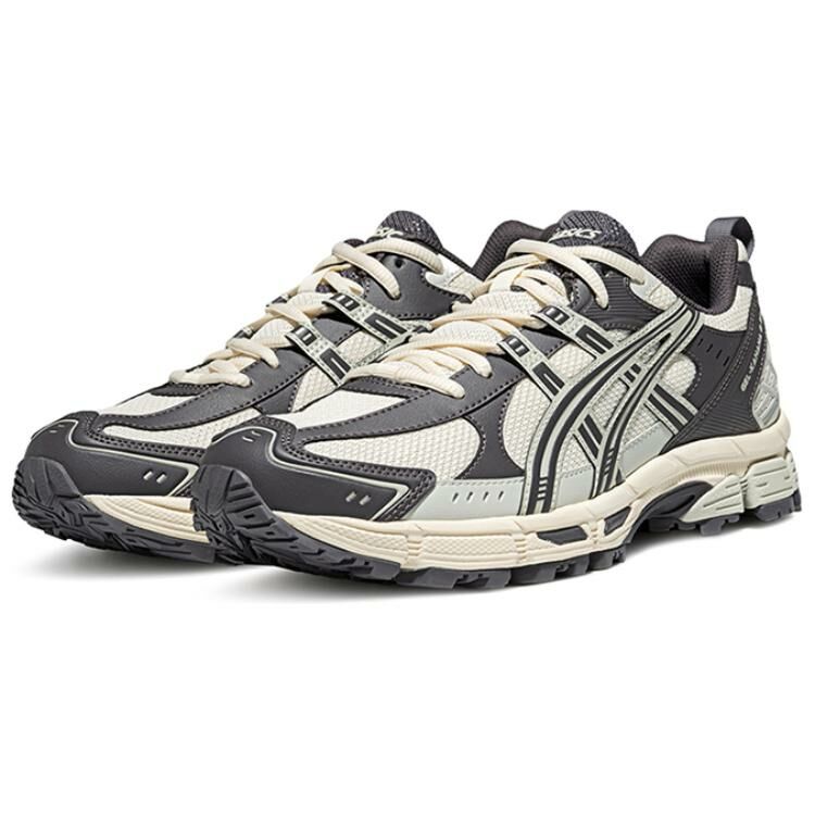 【代購】Asics Gel-Kahana 8 Durable Breathable Low-Top Casual Running Shoes Men's Ecru