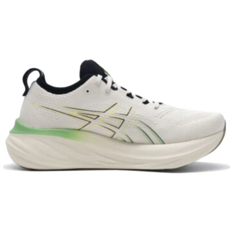 【代購】Asics GEL-NIMBUS 26 Anti-Slip And Wear-Resistant Breathable Cushioning Low-Top Casual Running Shoes Men's White Green