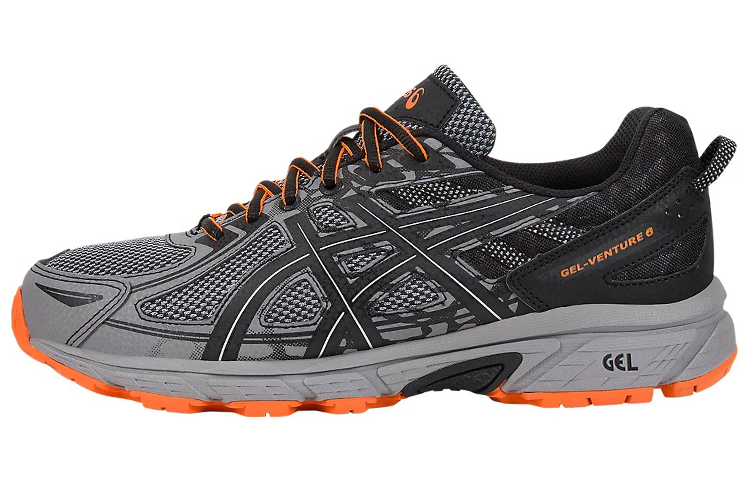 【代購】Asics Gel-Venture 6 4E Wide 'Grey Black'