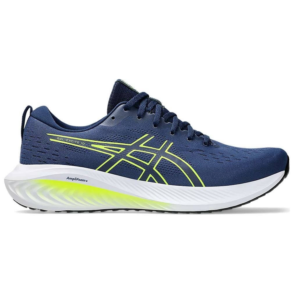 【代購】Asics Gel-Excite 10 Cushioned Slip-Resistant Low-Top Casual Running Shoes Men's Blue