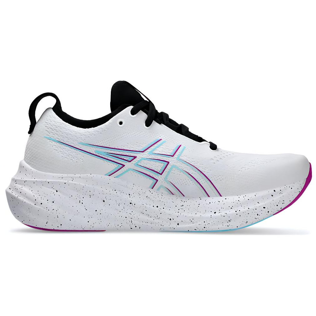 【代購】Asics GEL-NIMBUS 26 Non-slip Wear-resistant Shock Absorption Low-Top Casual Running Shoes Women's White