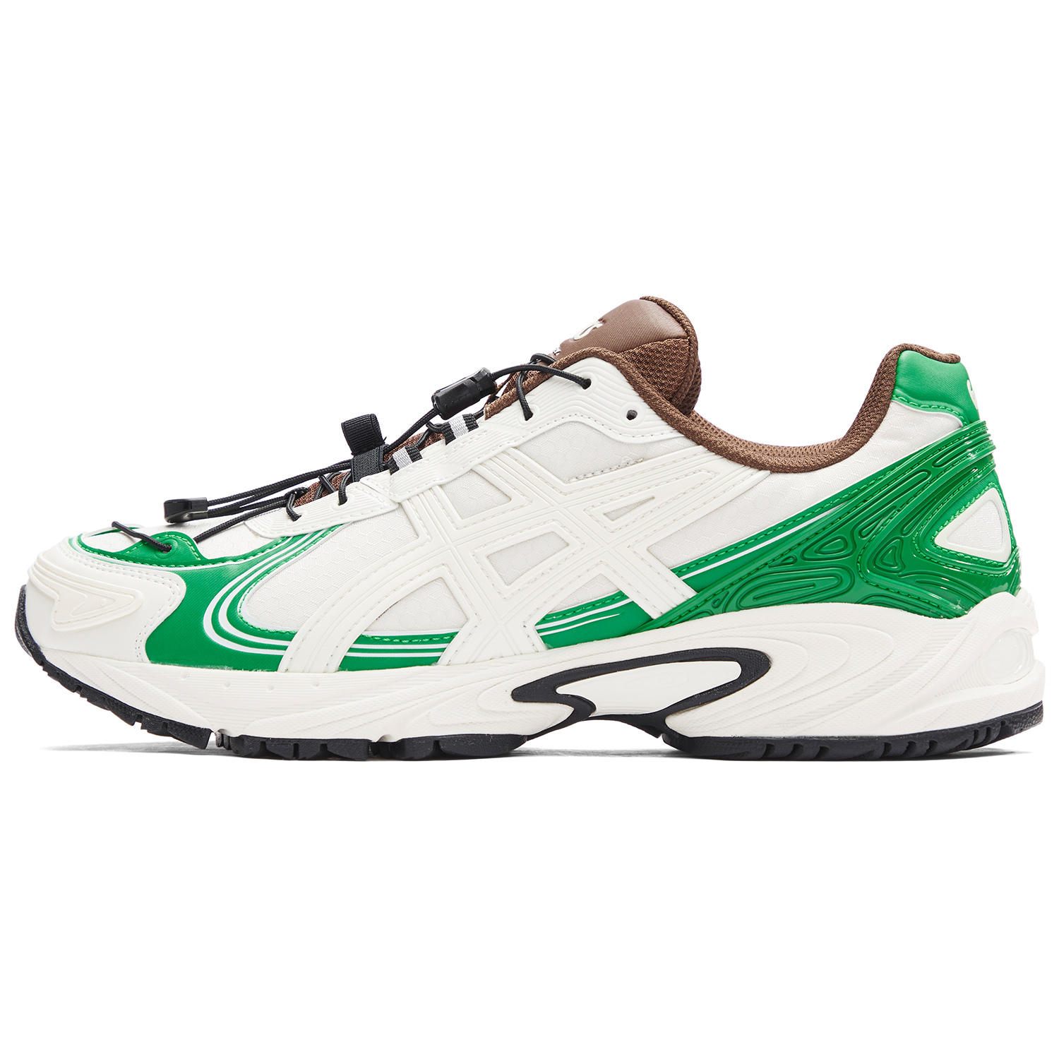【代購】Asics Gel-Kahana TR V4 Anti-Slip Wear-Resistant Low-Top Casual Shoes Unisex Beige White Green