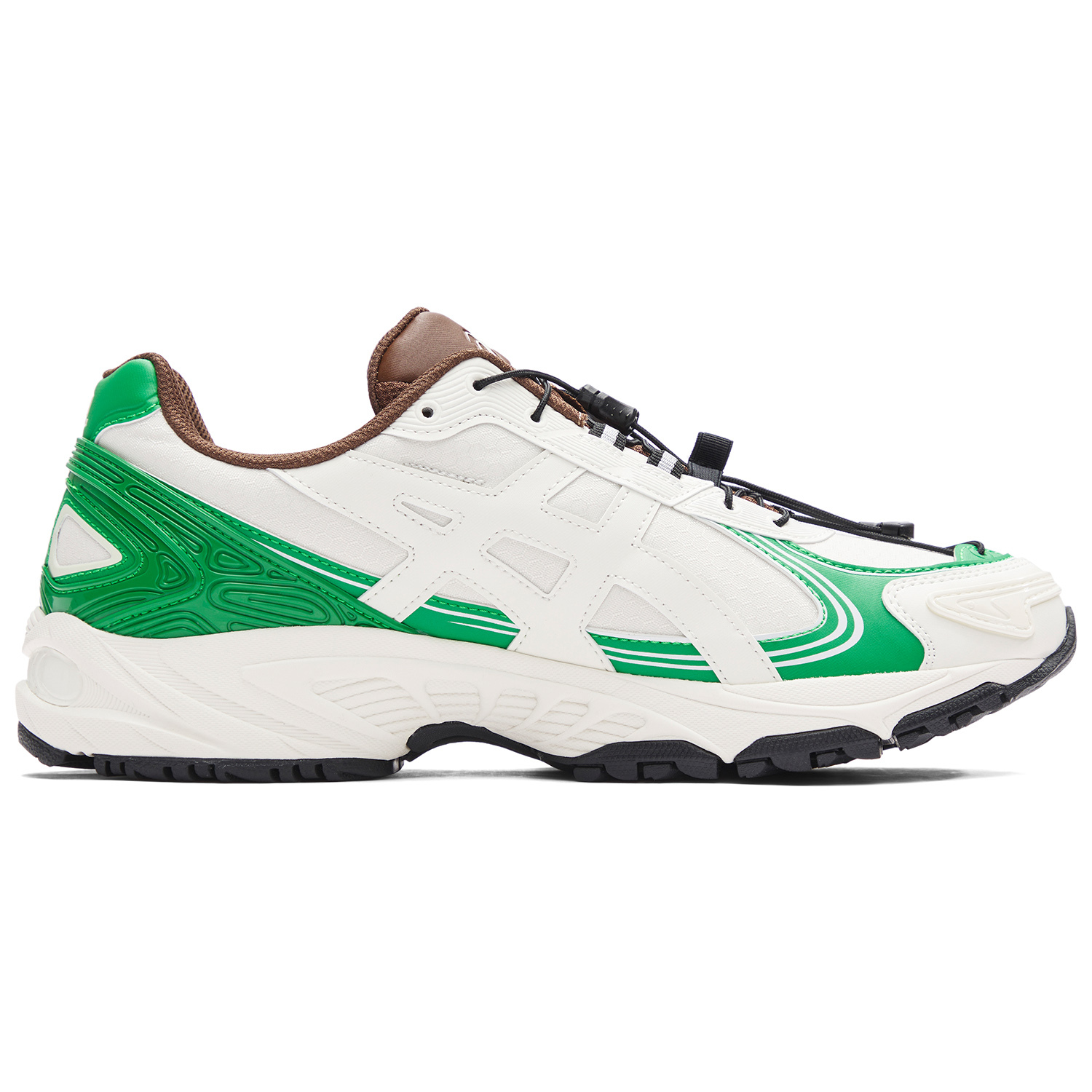 【代購】Asics Gel-Kahana TR V4 Anti-Slip Wear-Resistant Low-Top Casual Shoes Unisex Beige White Green