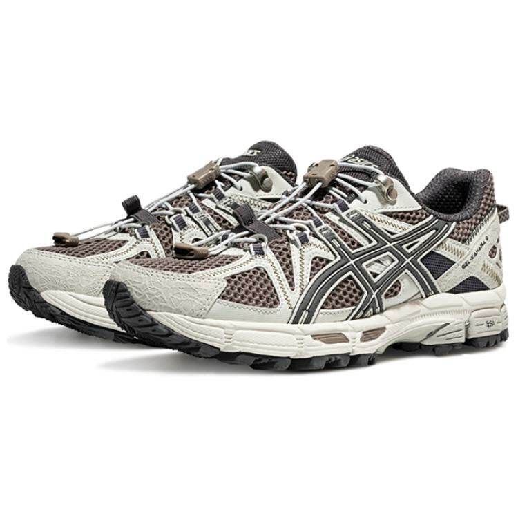 【代購】Asics Gel-Kahana 8 FL Anti-Slip Wear-Resistant Low-Top Trail Running Running Shoes Women's Brown Black