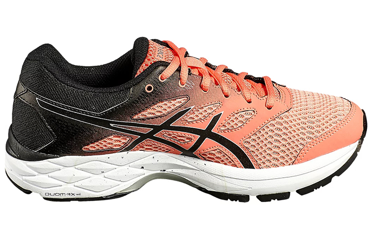 【代購】Asics Gel-Zone 6 Cushioned Wear-Resistant Breathable Low-Top Running Shoes Women's Orange Black