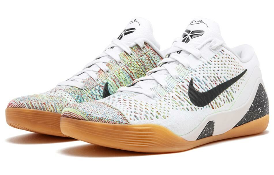 【代購】Nike Kobe 9 Elite Premium Low Htm Milan White Multi-Color