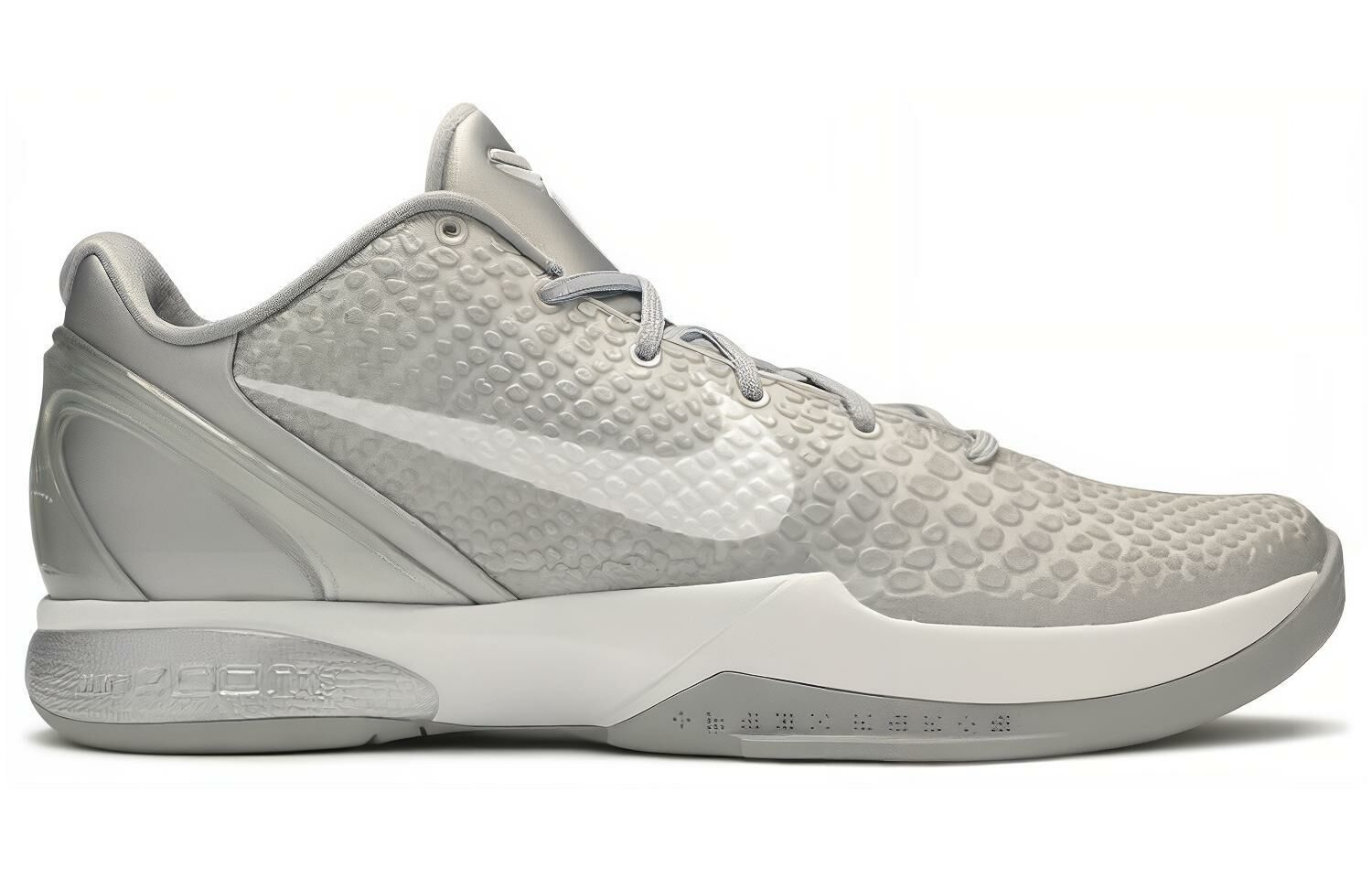 【代購】Nike Kobe 6 Metallic Silver Metallic Silver White