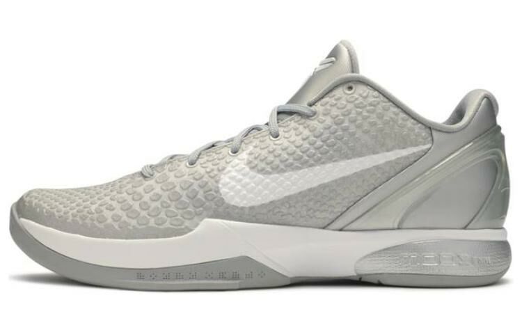 【代購】Nike Kobe 6 Metallic Silver Metallic Silver White