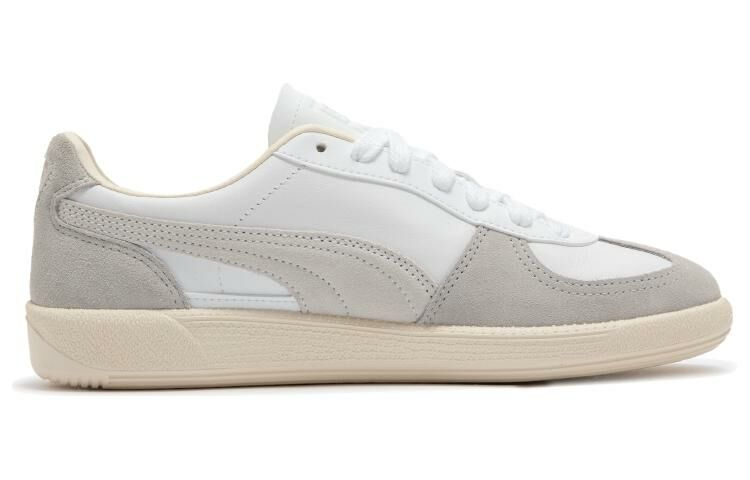 【代購】PUMA Palermo Leather PUMA White Cool Light Gray Sugared Almond