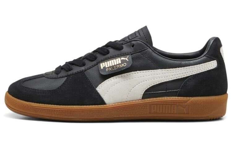 【代購】PUMA Palermo Leather Black Feather Grey Gum