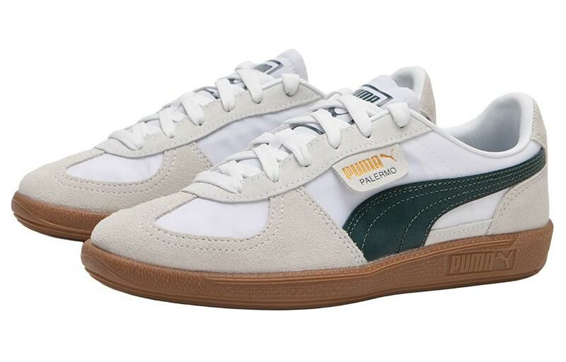 【代購】PUMA Palermo Low-Top Casual Shoes Unisex Gray Green