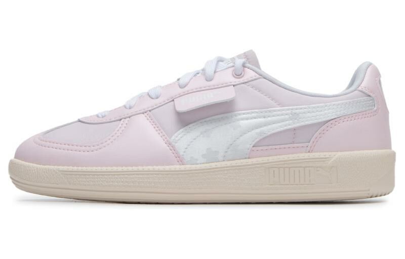 【代購】PUMA Palermo Slip-Resistant Cushioning Low-Top Skateboard Shoes Women's Pink White