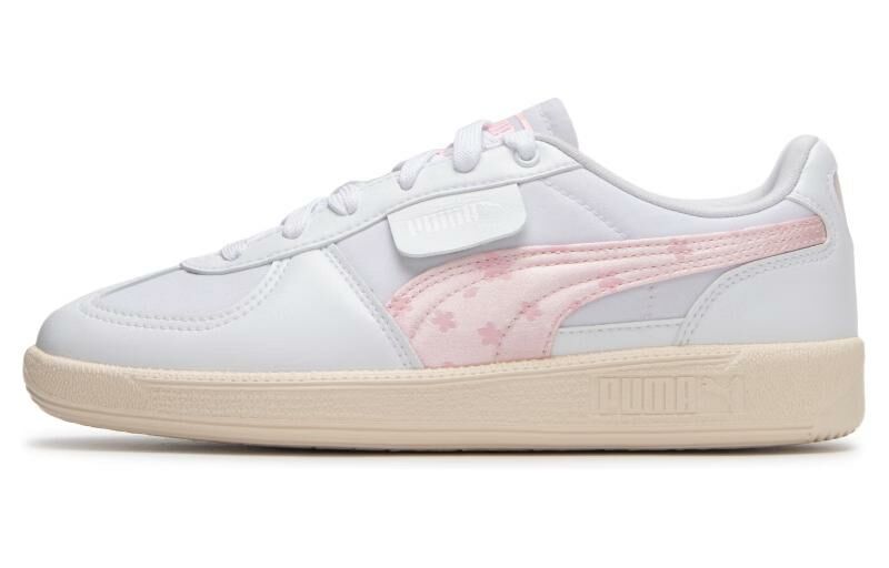【代購】PUMA Palermo Low-Top Skateboard Shoes Women's White Pink