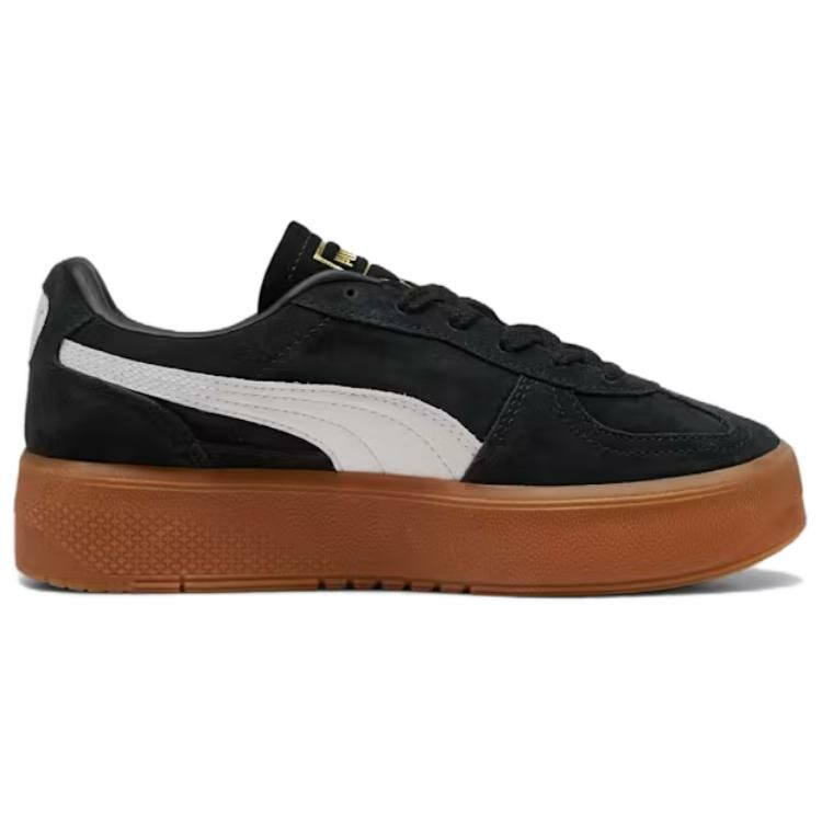 【代購】PUMA Palermo Anti-Slip Wear-Resistant Low-Top Skateboard Shoes Women's Black
