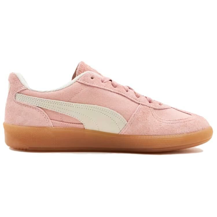 【代購】PUMA Palermo Anti-Slip Wear-Resistant Low-Top Skateboard Shoes Unisex Pink White