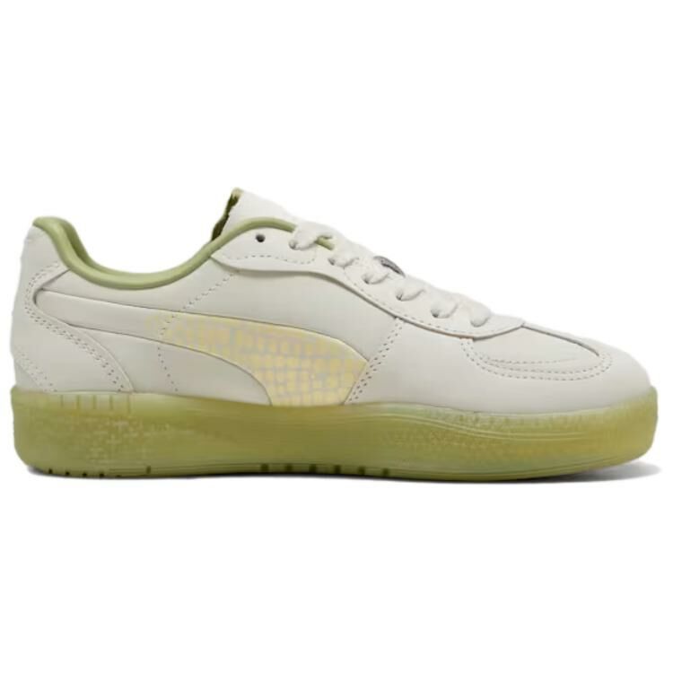 【代購】PUMA Palermo Anti-Slip Wear-Resistant Low-Top Skateboard Shoes Women's Light Gray