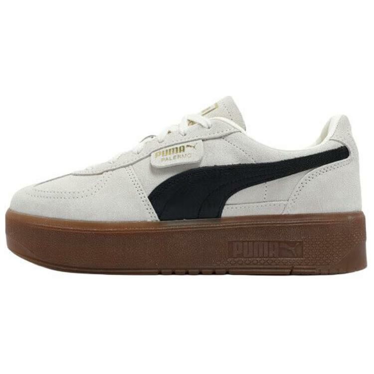 【代購】PUMA Palermo Anti-Slip Wear-Resistant Low-Top Skateboard Shoes Women's Ecru