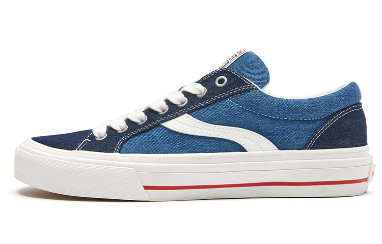 【代購】Odd CIRKUS x Vision Street Wear Astley Pro Low-Top Skateboard Shoes Unisex Denim Multicolor