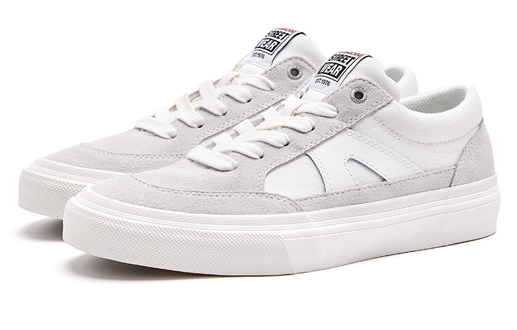 【代購】Vision Street Wear Stick Low-Top Skateboard Shoes Unisex Ivory White