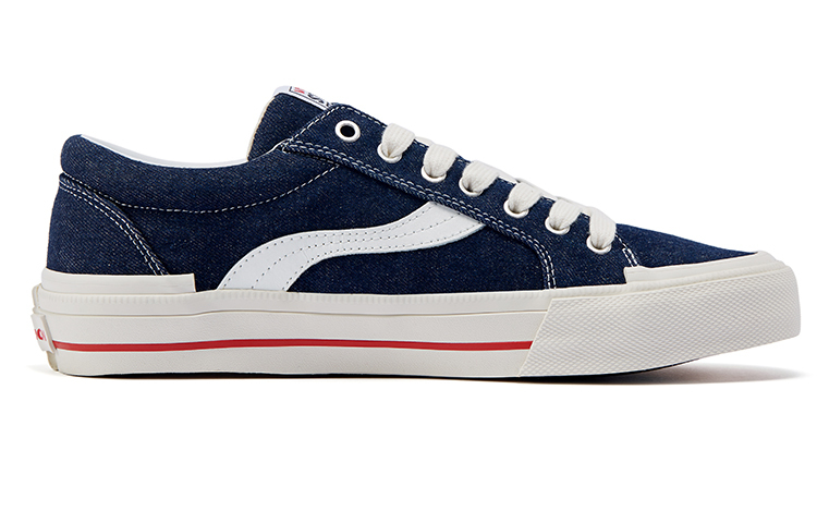 【代購】OddCIRKUS x Vision Street Wear Astley Pro Low-Top Skateboard Shoes Unisex Denim Blue