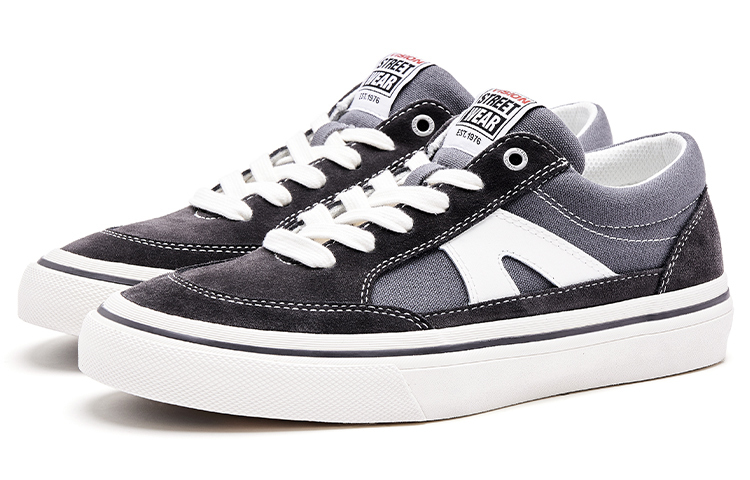 【代購】Vision Street Wear Stick Low-Top Skateboard Shoes Unisex Dark Gray