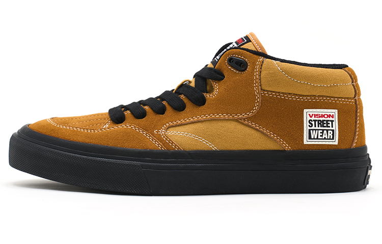 【代購】Vision Street Wear Concave Mid-Top Skateboard Shoes Unisex Sunset Yellow