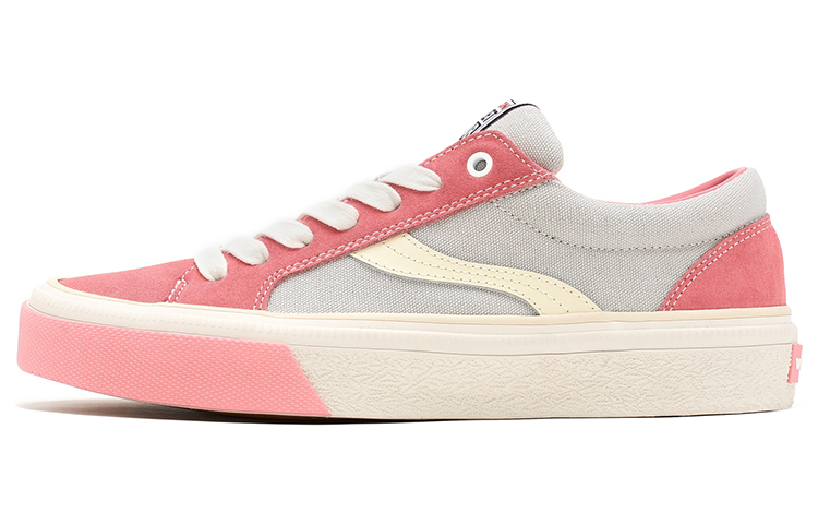 【代購】OddCIRKUS x Vision Street Wear Astley Pro Low-Top Skateboard Shoes Unisex Peach Pink Multicolor
